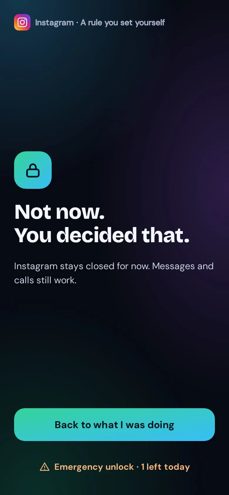 Strict mode: not now, you decided that.